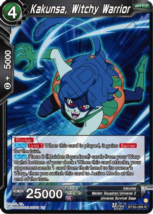 Kakunsa, Witchy Warrior (BT30-099) - Three Glorious Fighters