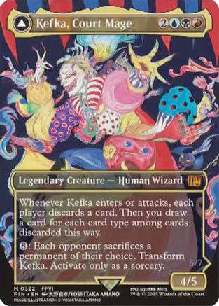 Kefka, Court Mage (Borderless) (FIN-322) - FINAL FANTASY
