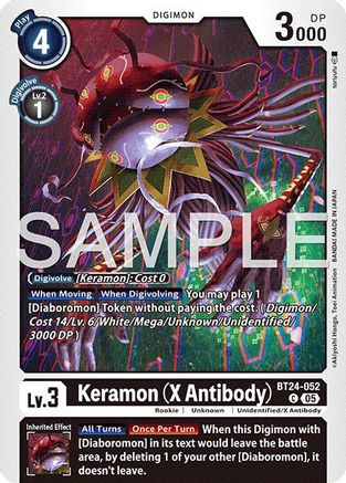 Keramon (X Antibody) (BT24-052) - Time Stranger