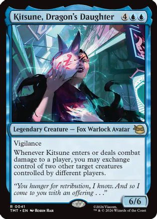 Kitsune, Dragon's Daughter (TMT-041) - Teenage Mutant Ninja Turtles