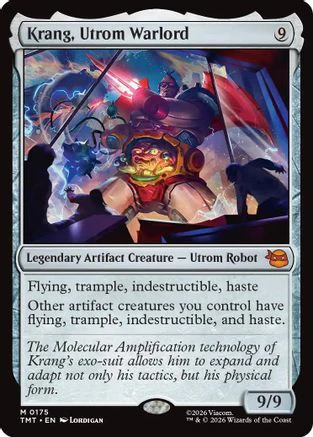 Krang, Utrom Warlord (TMT-175) - Teenage Mutant Ninja Turtles Foil