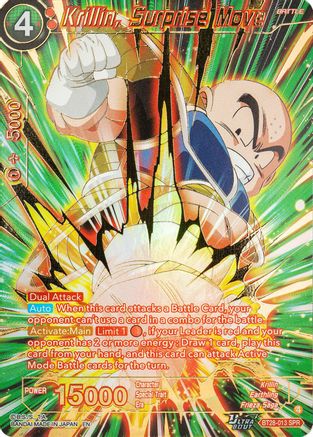 Krillin, Surprise Move (BT28-013) - Prismatic Clash Foil