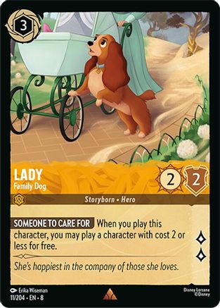 Lady - Family Dog (11/204) - Reign of Jafar