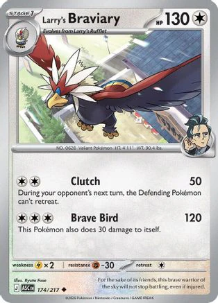 Larry's Braviary 174 - ME Ascended Heroes Reverse Holofoil