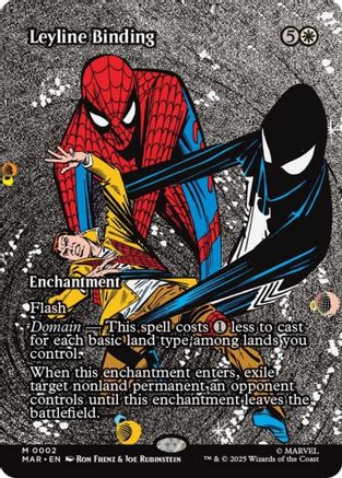 Leyline Binding (Borderless) (MAR-002) - Marvel Eternal-Legal