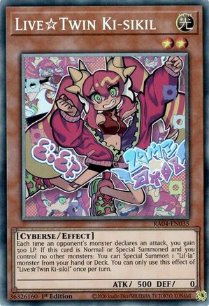 LiveTwin Ki-sikil (CR) (RA04-EN035) - Quarter Century Stampede 1st Edition