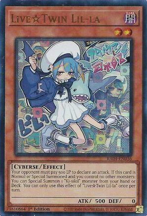 LiveTwin Lil-la (UR) (RA04-EN036) - Quarter Century Stampede 1st Edition