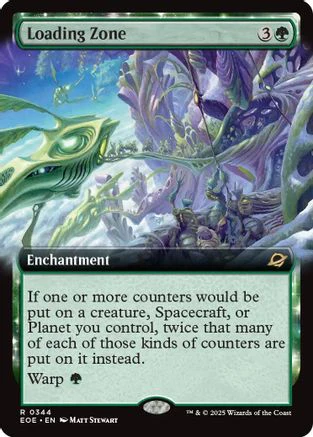 Loading Zone (Extended Art) (EOE-344) - Edge of Eternities