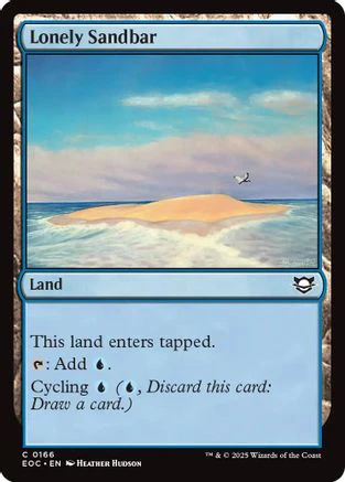 Lonely Sandbar (EOC-166) - Commander: Edge of Eternities