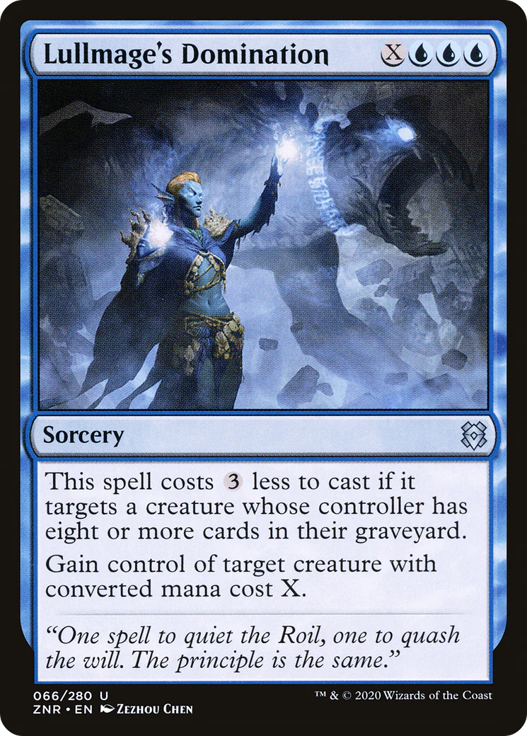 Lullmage's Domination (ZNR-066) - Zendikar Rising Foil