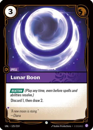 Lunar Boon (125/219) - Unleashed
