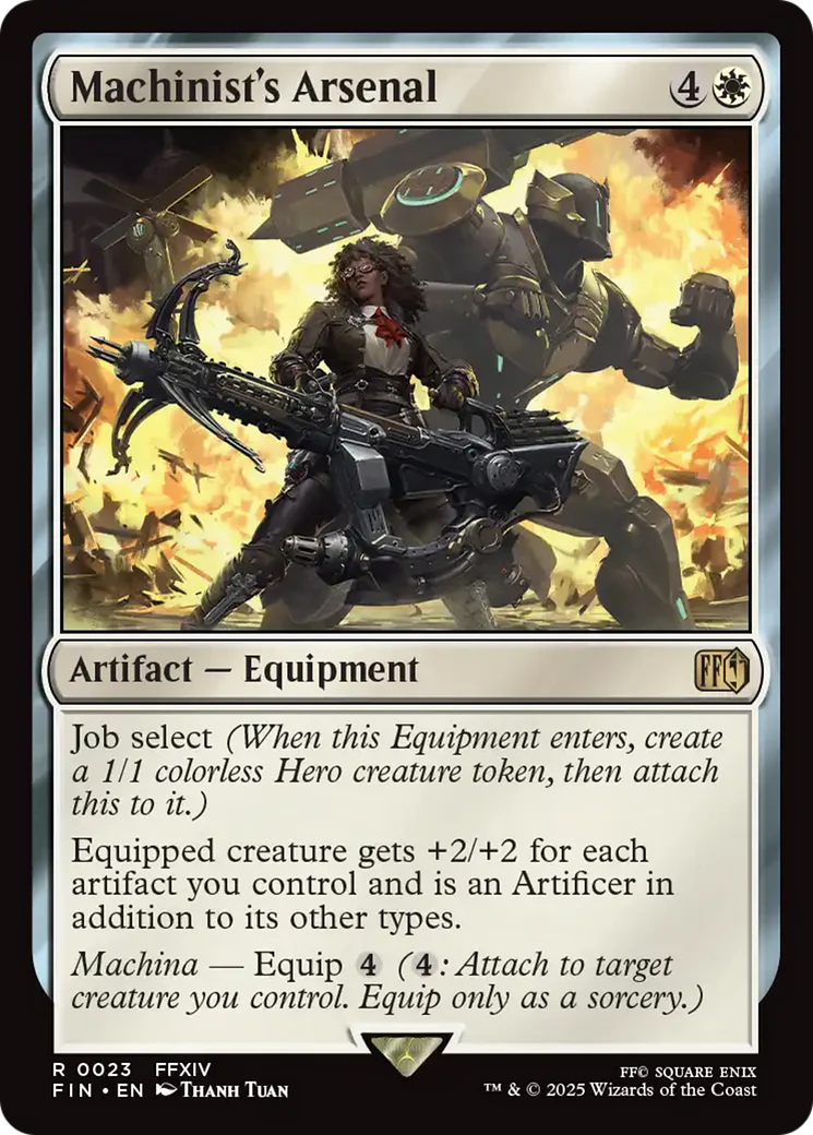 Machinist's Arsenal (FIN-023) - FINAL FANTASY Foil