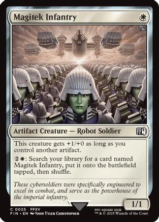 Magitek Infantry (FIN-025) - FINAL FANTASY Foil