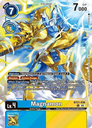Magnamon (BT21-036) - World Convergence