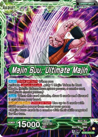 Majin Buu // Majin Buu, Ultimate Majin (BT30-044) - Three Glorious Fighters