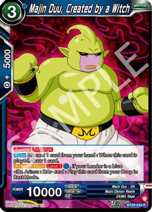 Majin Duu, Created by a Witch (BT28-044) - Prismatic Clash