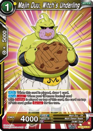 Majin Duu, Witch's Underling (BT30-076) - Three Glorious Fighters