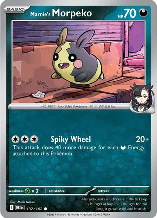 Marnie's Marpeko 137 - SV10 Destined Rivals