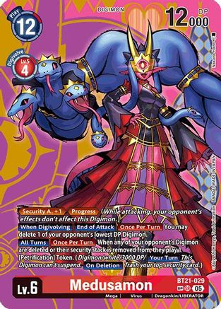 Medusamon (SP) (BT21-029) - World Convergence