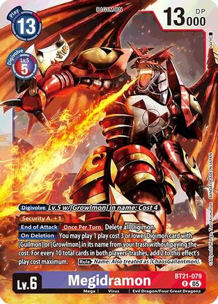 Megidramon (BT21-079) - World Convergence