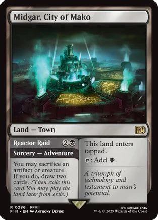 Midgar, City of Mako (FIN-286) - FINAL FANTASY Foil