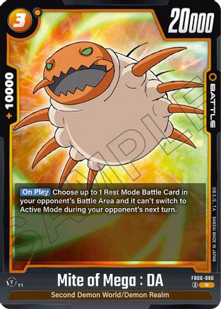 Mite of Mega : DA (FB06-090) - Rivals Clash