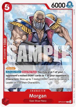 Morgan (OP15-017) - Adventure on Kami's Island