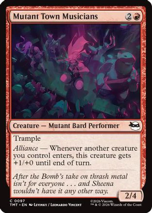 Mutant Town Musicians (TMT-097) - Teenage Mutant Ninja Turtles