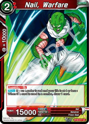 Nail, Warfare (BT28-017) - Prismatic Clash