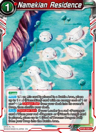 Namekian Residence (BT28-026) - Prismatic Clash