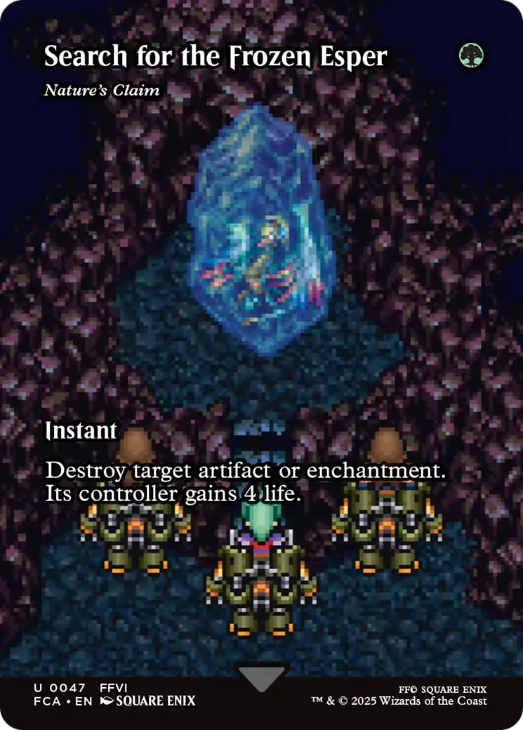 Nature's Claim (FCA-047) - FINAL FANTASY: Through the Ages / Search for the Frozen Esper (Borderless)