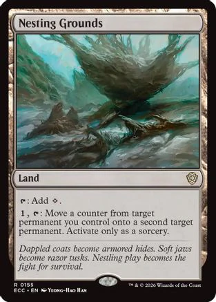 Nesting Grounds (ECC-155) - Commander: Lorwyn Eclipsed