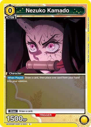 Nezuko Kamado (003) (UEX05BT/KMY-3-003) - UEX05BT Demon Slayer Kimetsu no Yaiba Vol2