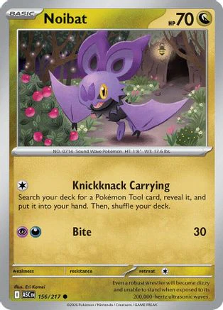 Noibat 156 - ME Ascended Heroes Reverse Holofoil