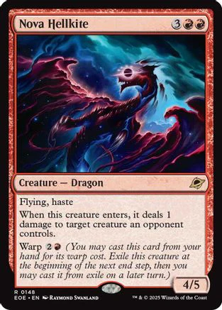Nova Hellkite (EOE-148) - Edge of Eternities Foil
