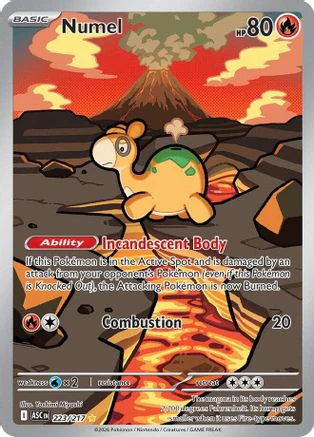 Numel - 223/217 223 - ME Ascended Heroes Holofoil