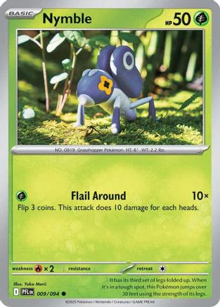 Nymble - 009/094 9 - ME02 Phantasmal Flames Reverse Holofoil
