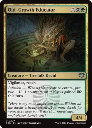 Old-Growth Educator (SOS-207) - Secrets of Strixhaven