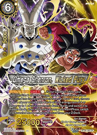 Omega Shenron, Wicked Fury (BT29-148) - Fearsome Rivals Foil