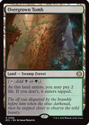 Overgrown Tomb (ECL-266) - Lorwyn Eclipsed