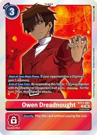 Owen Dreadnought (BT21-081) - World Convergence