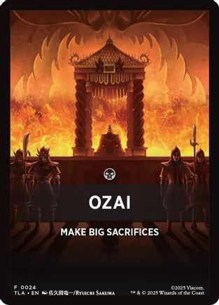 Ozai Theme Card (TLA-024) - Avatar: The Last Airbender