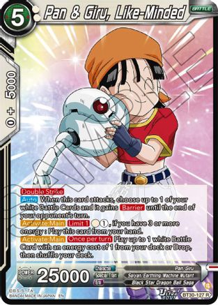 Pan & Giru, Like-Minded (BT30-127) - Three Glorious Fighters