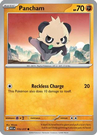 Pancham 115 - ME Ascended Heroes