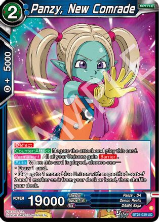 Panzy, New Comrade (BT28-039) - Prismatic Clash