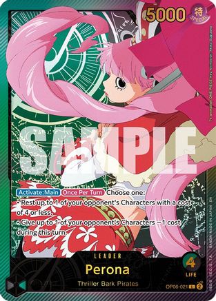 Perona (SPR) (OP06-021) - Extra Booster: Anime 25th Collection