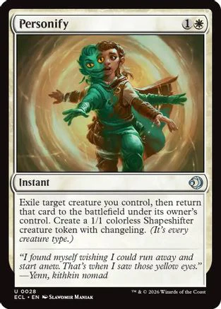 Personify (ECL-028) - Lorwyn Eclipsed