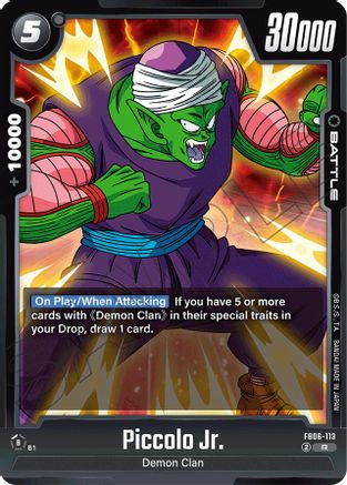 Piccolo Jr. - FB06-113 (FB06-113) - Rivals Clash