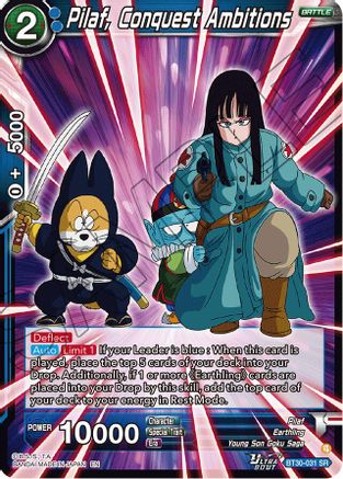 Pilaf, Conquest Ambitions (BT30-031) - Three Glorious Fighters Foil