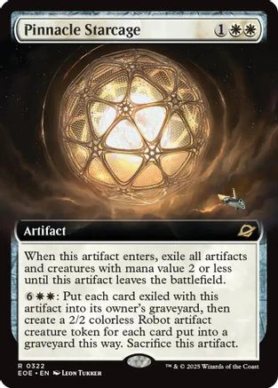 Pinnacle Starcage (Extended Art) (EOE-322) - Edge of Eternities Foil